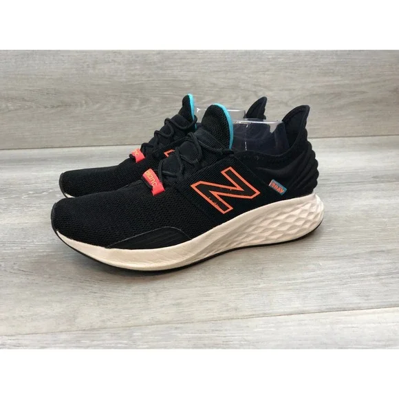 New Balance Fresh Foam Roav Women's Athletic 7.5 Sneakers Black Running Shoes - Picture 3 of 10